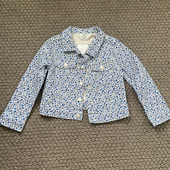 H&M Twill Floral Jacket - Picture 3 of 5